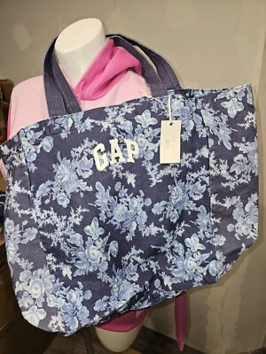 Bolso de Mano Gap x LoveShackFancy Floral de Lona Shopper + Regalo de Bonificación Gratis Foto 1 de 4