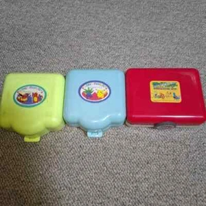 Used Pocket Monsters Chibi Poke House Set of 3 with figures and accessories Japa - Picture 1 of 12