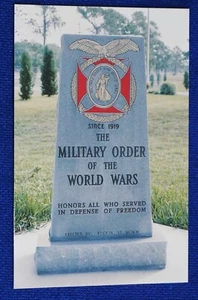 Camp Blanding, Florida Museum & Memorial Park MOWW Denkmal Postkarte - Bild 1 von 3
