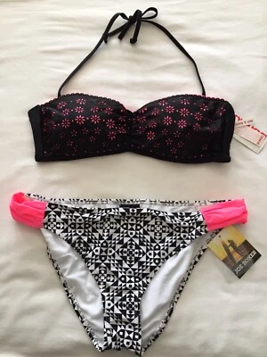 Bongo Sexy Bikini Top And Bottom Bathing Suit Size XL Retail $56 NWT - Image 1 of 2