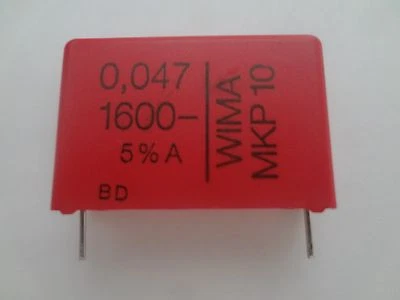 Condensador WIMA MKP10 0.047uF 1600V 5%. Foto 1 de 4