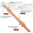 8/10 Beads Gua Sha Massage Stick Carbonized Wood Body Meridian Scrapping Wa  q-5