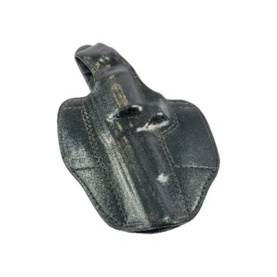 Vintage Don Hume Black Leather H721 OWB Holster For S&W K Frame 10 15 LEFT-HAND  - Image 1 of 4