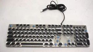 Aula F2088 Mechanical Gaming Keyboard Typewriter Style Rainbow LED MISSING KEYS - Picture 1 of 6
