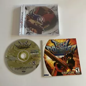 Tech Romancer (Sega Dreamcast, 2000) Authentic Manual/ Disc- Repro Case- Tested - Picture 1 of 8
