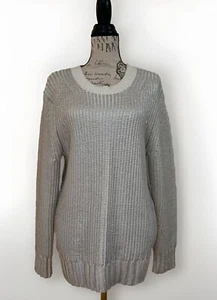 Kate Spade Saturday Metallic Sweater Size Large - Picture 1 of 7