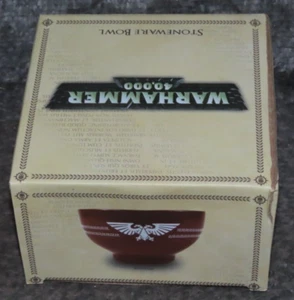 Blood Angels Ceramic Bowl Half Moon Bay New Games Workshop New NIB Cereal Soup - Picture 1 of 8