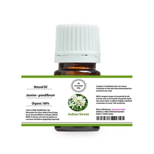INDIAN STREET JASMINE PURE THERAPEUTIC GRADE ESSENTIAL OIL 3ML TO 100ML - Picture 1 of 3