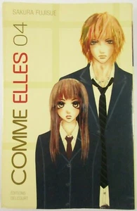 Manga Comme Elles Tome 4 Sakura Fujisue Editions Delcourt Version Française Fr - Picture 1 of 2
