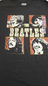 The Beatles  T-Shirt Men's XXL 2XL New  Rock & Roll Black  Tee - Picture 1 of 7