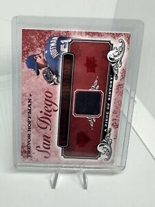 2008 UD A Piece Of History Red Trevor Hoffman Relic #FH-45 - San Diego Padres
