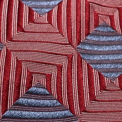 Corbata de seda para hombre Gianfranco Ferre diseñador ITALIA RAYAS roja usada en excelente estado Foto 1 de 4