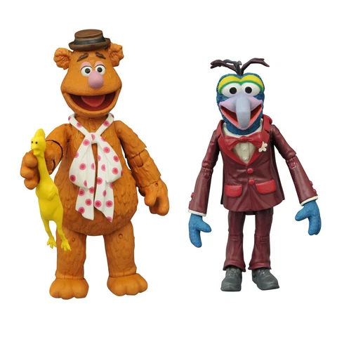 Muppets Best Of Series 1 Gonzo and Fozzie Action Figure 2-Pack Cover