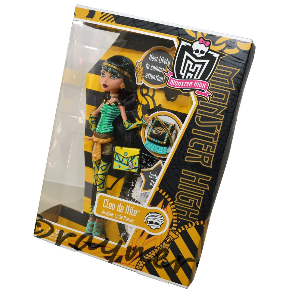 New Monster High Cleo De Nile Doll School's Out Mattel V7991 | Pet & Diary - Image 1 of 1