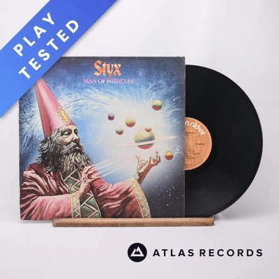 Styx Man Of Miracles Repress Usa LP Album Vinyl Record BWL1-0638 - VG+/VG+ - Image 1 of 4
