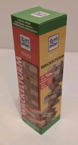 Ritter Sport Mini Wackelturm 54 Teile aus Holz z.b für Unterwegs  - Bild 1 von 3