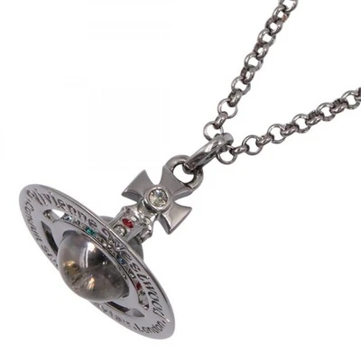 Vivienne Westwood Collar Colgante 63020097S001 Acero Inoxidable Mujer NUEVO Foto 1 de 4