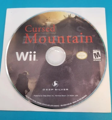 Cursed Mountain (Nintendo Wii, 2009) solo disco - probado y funcionando Foto 1 de 2