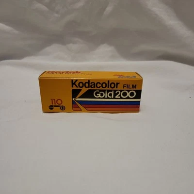 Kodak Kodacolor 110 Film Gold 200 Speed 24 Exposures Expired  1990 Sealed - Image 1 of 4