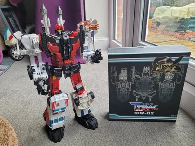 Transformers Combiner Wars Guard City Custom - TCW02 Add-On Kit - Reprolabels - Image 1 of 4