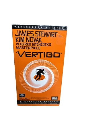 Vertigo 1997 MCA Universal VHS Alfred Hitchcock Widescreen VCR Video Tape Movie Foto 1 de 4
