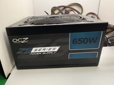OCZ ZS Series 650 PC Power Supply | OCZ-ZS650W | Fast Shipping - Image 1 of 4