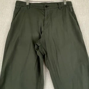 Lululemon Pants Mens 31" x 32" Green Pockets Athleisure (READ) Classic City Work - Picture 1 of 15
