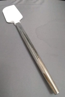 Williams- Sonoma Mixer Scraper Spatulas Silicone Head Stainless Handle 12.75" - Image 1 of 4