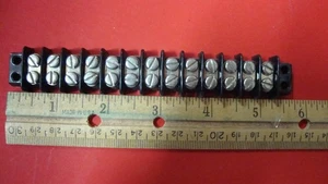 TRW Cinch/Beau 13-140, 13 Position Terminal Block Barrier, Strip 15A - Picture 1 of 5