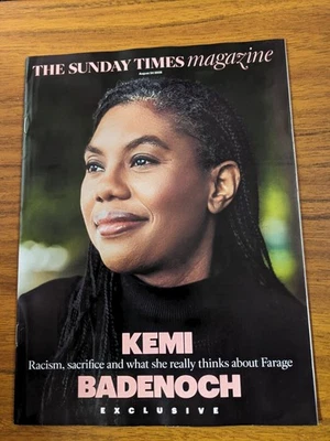 SUNDAY TIMES. Kemi Badenoch. Mitchell & Webb.DWAYNE FIELDS. EH SHEPHARD POOH 825 - Image 1 of 4