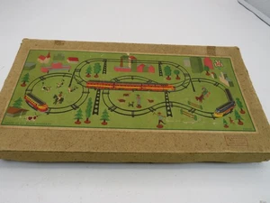 JH Johann Höfler Bahn mit Uhrwerk 50er Jahre US ZONE sehr selten OVP Top Spur S - Bild 1 von 14