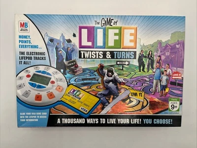 The Game of Life Twists and Turns Board 2007 Milton Bradley Electronic COMPLETE - Image 1 of 4
