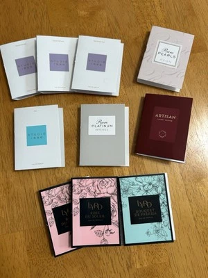 AVON Lote de 10 Frascos de Muestras de Perfume LYRD Perlas Raras Estudio Artesanal 1886 NUEVO Foto 1 de 4