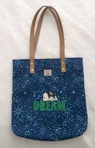 Tragetasche - Kath Kidston - Peanuts Collaboration - Snoopy mit Lederriemen - Bild 1 von 12