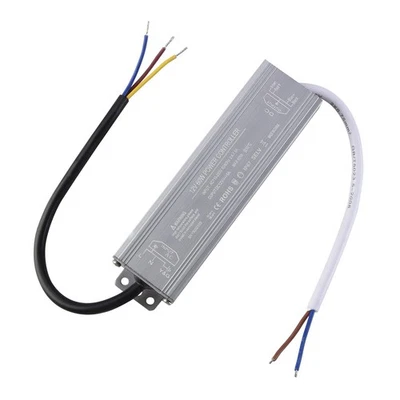 Waterproof LED Driver 60 Watts - 110V-260V AC to 12V DC LED Power Supply Tran - Image 1 of 4
