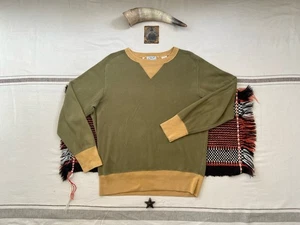 LVC Levi's Vintage Clothing Sweatshirt M Double V Bay Meadows Rare Colourway 46" - Picture 1 of 16