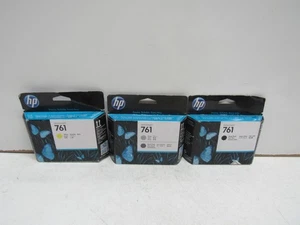 LOT OF 3! GENUINE HP 761 (CH645A/CH647A/CH648A) PRINTHEAD - Afbeelding 1 van 2