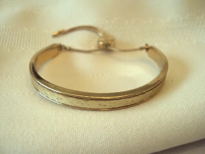 BRAZALETE AJUSTABLE TONO PLATA TONO DORADO #113 Foto 1 de 4