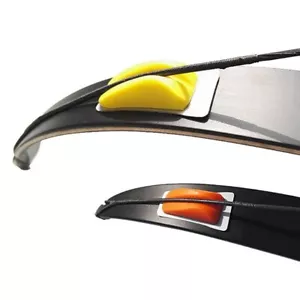 2pcs Bow Stabilizer Rubber Limbsaver Dampener Split Limb Recurve Hunting - Picture 1 of 34
