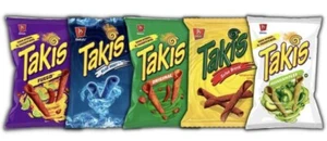 Takis Mix: Fuego | Blue Heat | Original | Salsa Brava | Huakamoles | 70 g cada uno - Imagen 1 de 10