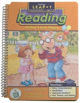 Arthur's Lost Puppy Leap Pad Leap 1 Reading Learning System Game & Book - Image 1 of 2