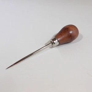 WOODEN HANDLE TAILOR AWL - TAILORING CARPENTRY CRAFTS - HA-3 - Picture 1 of 1