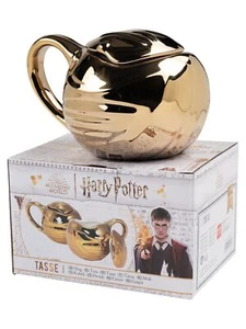 Taza Harry Potter en caja de regalo - taza de café chupito dorado taza 450 ml - Imagen 1 de 7