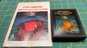 Star Raiders (Atari 2600) Game Cartridge and Instruction Manual - Picture 1 of 4
