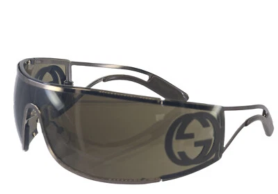 DE COLECCIÓN RETRO GUCCI GG 2800/S TOM FORD ERA DISEÑO MÁSCARA LOGOTIPO/ESCUDO GAFAS DE SOL Foto 1 de 4