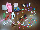 Vintage Barbie Mixed Lot of  clothes, accessories, Boots, Shoes and pins