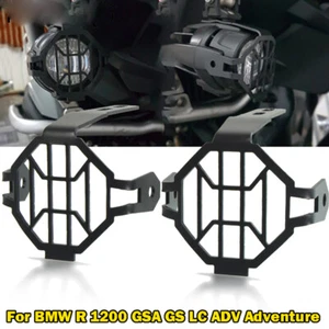 For BMW R1200GS R1250GS Motorcycle Fog Light Protector Guard Lamp Cover Grille - Picture 1 of 9