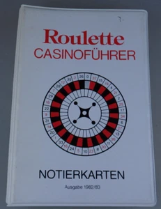 Roulette Notierkarten - 60 Seiten unbenützt in Ringbuch (101870) - Bild 1 von 6