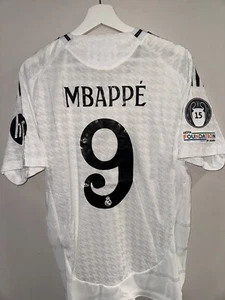 Kylian Mbappe Real Madrid 2024/2025 Home Authentic Jersey - Men’s Large - Picture 1 of 6