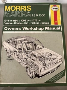 Haynes Manual #073 - Morris Marina - Picture 1 of 3